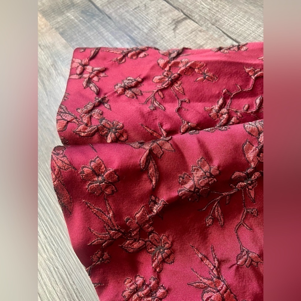 Alice + Olivia Red Floral Mini Dress - Picture 7 of 10